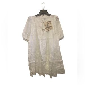 Emerson Fry India Collection Organic Cotton Mini Dress
